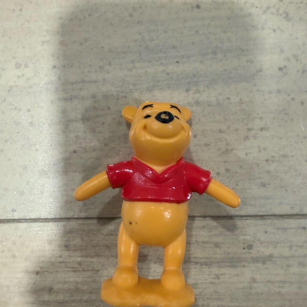 Disney Winnie the Pooh Red and Yellow Figure